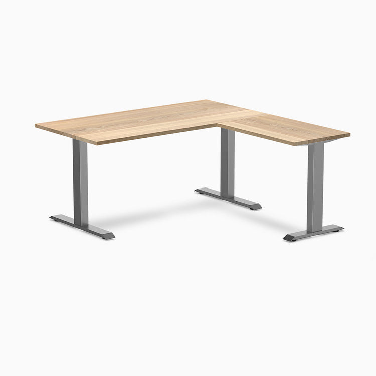 Bureau d'angle Desky Zero en bois massif