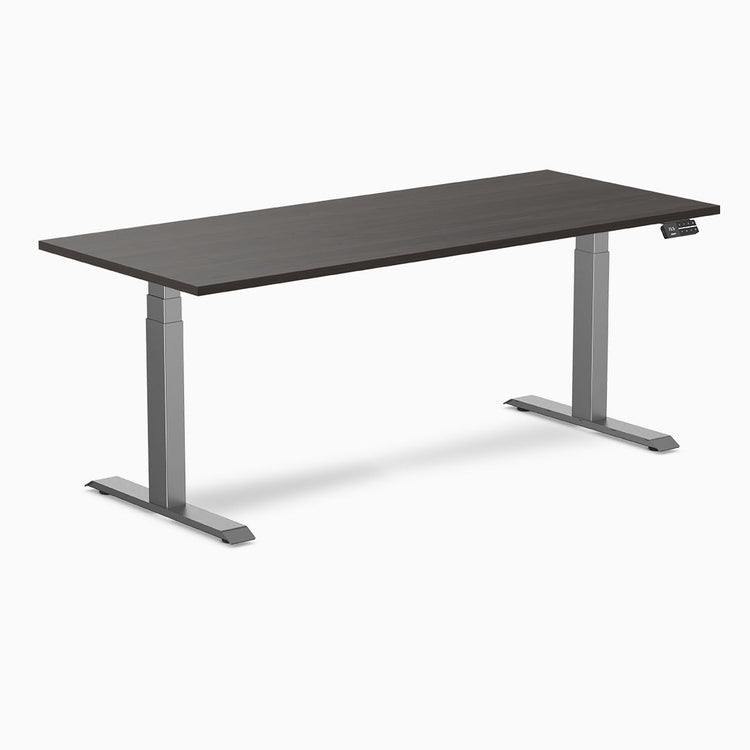 Desky Dual Melamine Sit Stand Desk