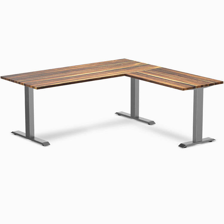 Bureau d'angle Desky Zero en bois massif
