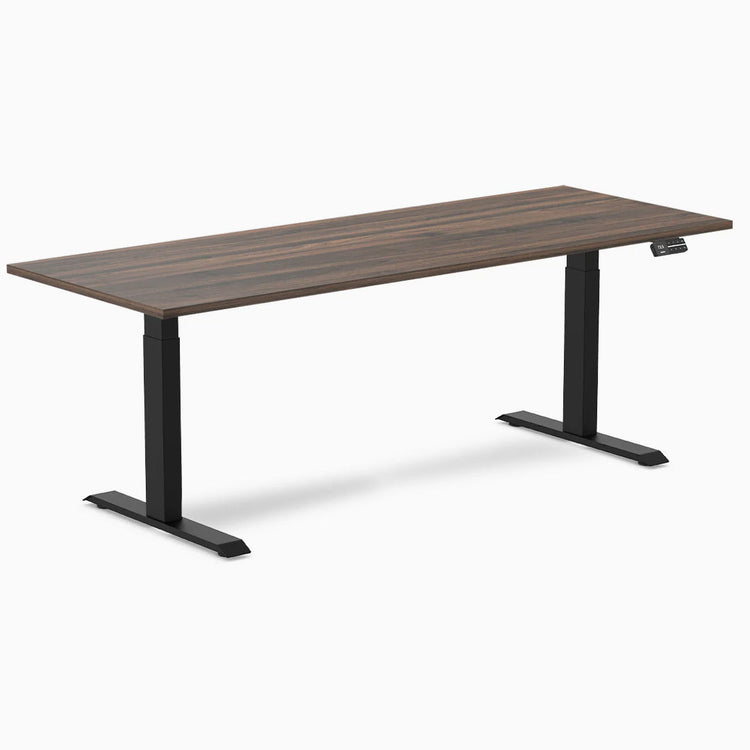 Desky Dual Melamine Sit Stand Desk