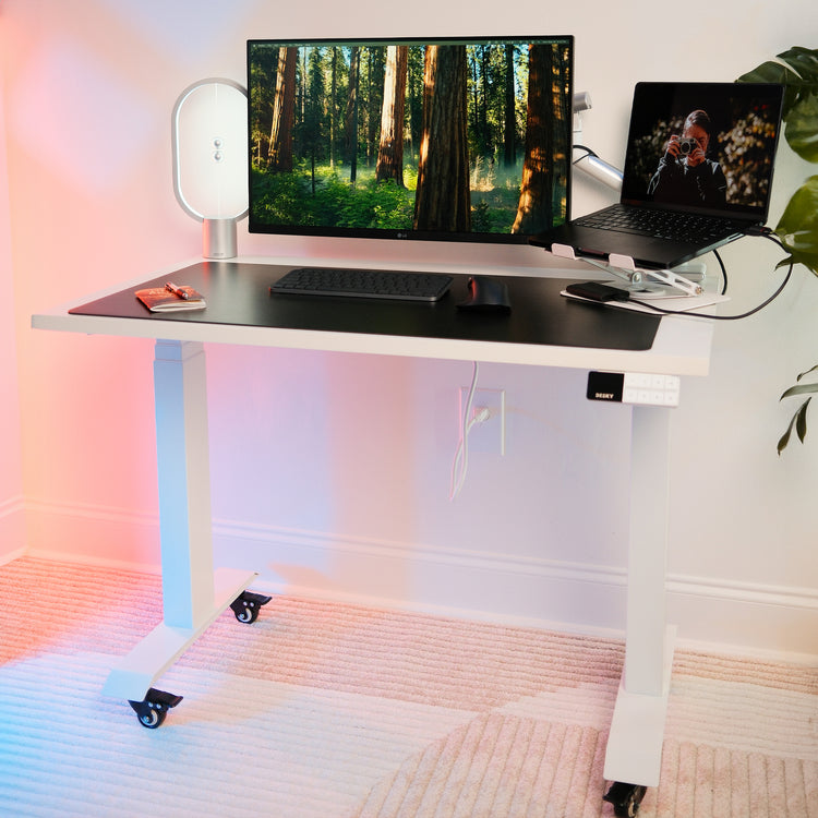 Desky Dual Mini Sit Stand Desk