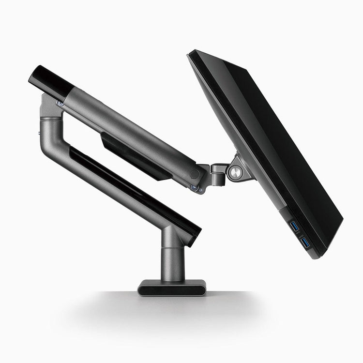 Desky Single Slim Aluminium Monitor Arm