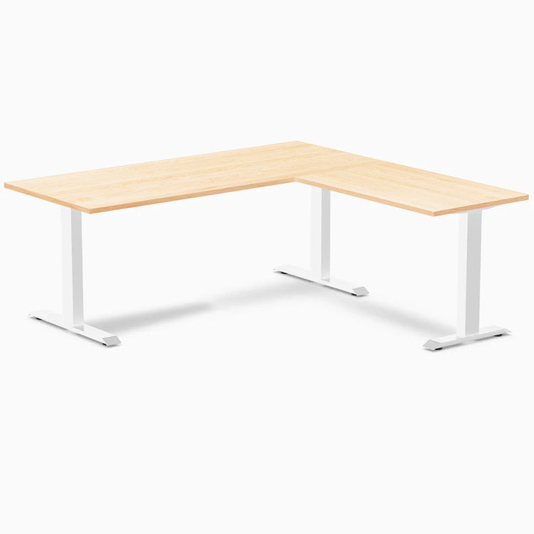 Bureau d'angle Desky Zero en bois massif