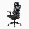 Desky contourra ergonomic office chair no footrest in black