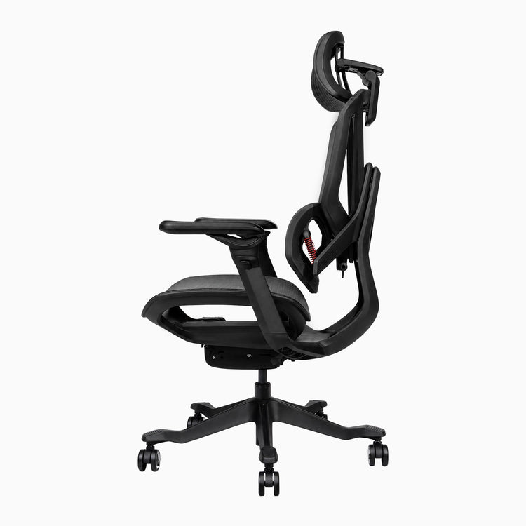 Desky contourra ergonomic office chair in black