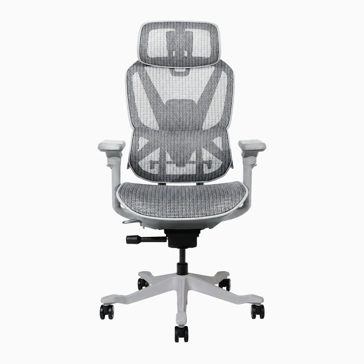 Desky contourra ergonomic office chair in white