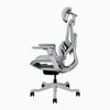 Desky contourra ergonomic office chair in white side view