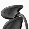 Ergonomiczny fotel biurowy Desky Pivot, detal zagłówka