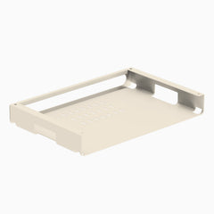 Desky Under Desk Ultra Slim Shelf in Wheat