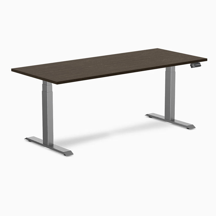 Desky Dual bamboe zit-sta bureau