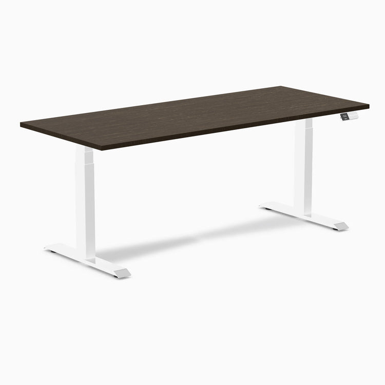 Desky Dual bamboe zit-sta bureau