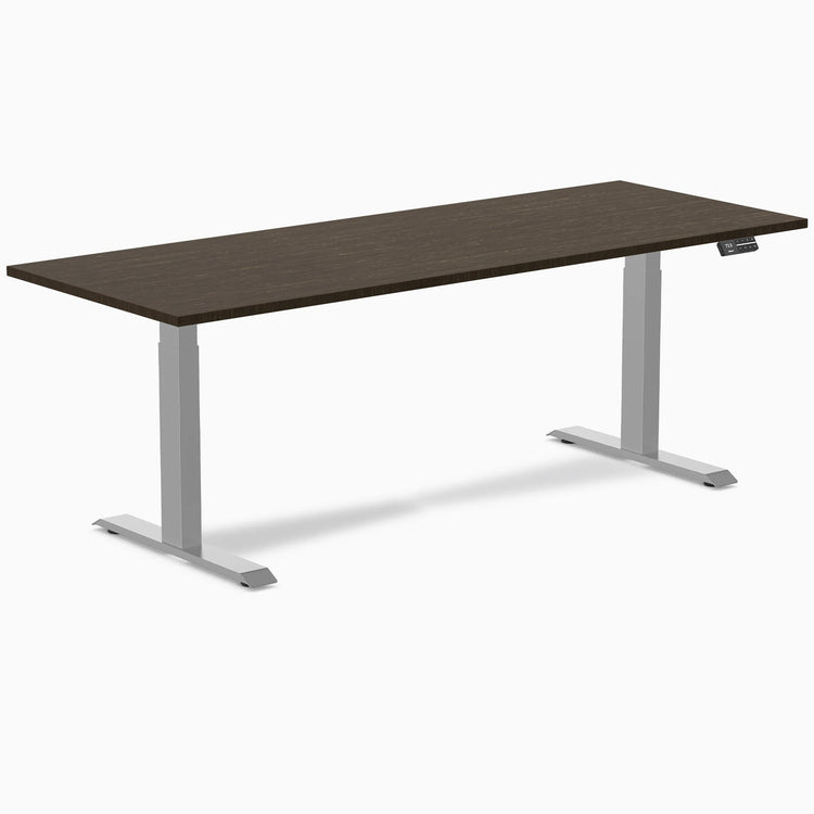 Desky Dual bamboe zit-sta bureau