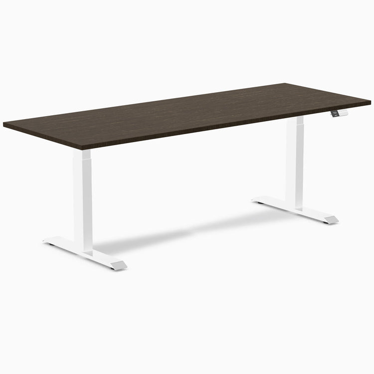 Desky Dual bamboe zit-sta bureau
