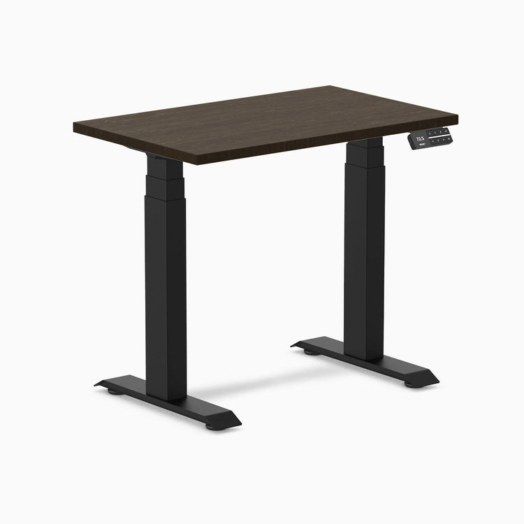 Desky Dual Mini Bambus höhenverstellbarer Schreibtisch
