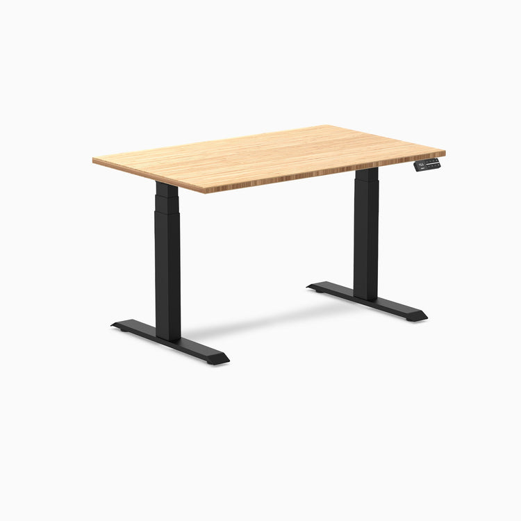 Desky Dual bamboe zit-sta bureau