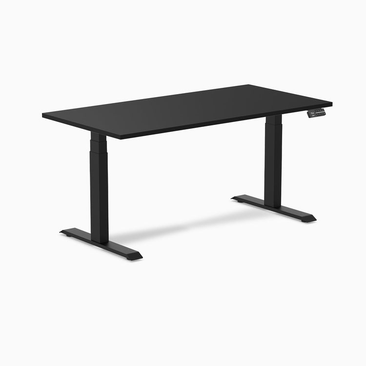 Desky Dual Melamine Sit Stand Desk