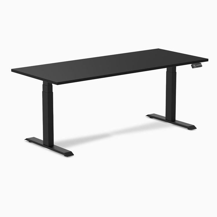 Desky Dual Melamine Sit Stand Desk