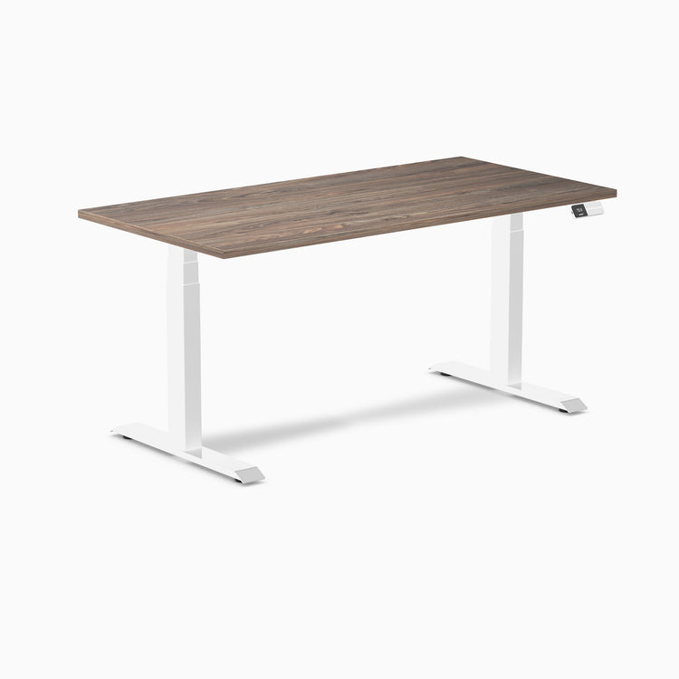 Desky Dual Melamine Sit Stand Desk