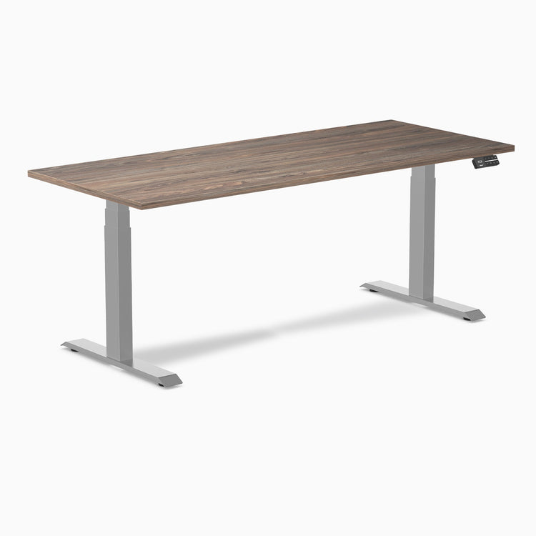 Desky Dual Melamine Sit Stand Desk