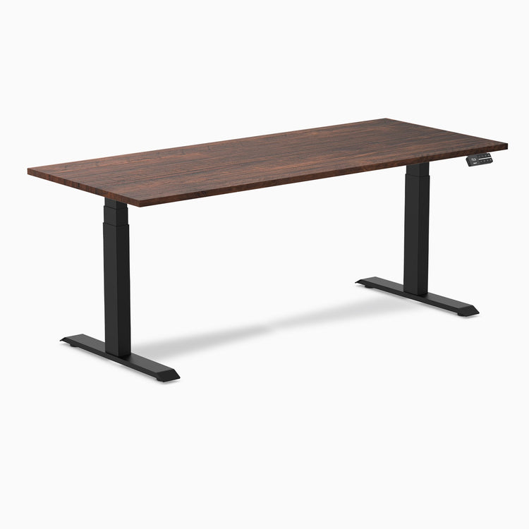 Desky Dual Softwood zit-sta bureau