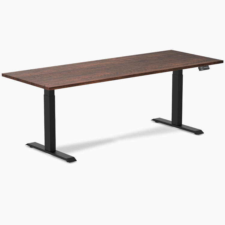 Desky Dual Softwood zit-sta bureau