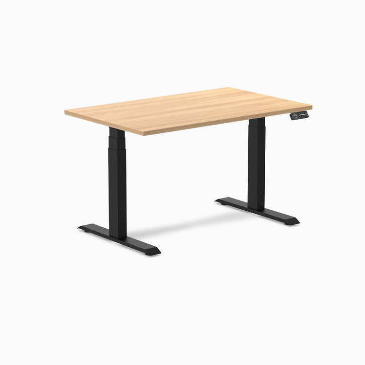 Desky Dual Melamine Sit Stand Desk