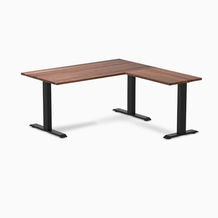 Bureau d'angle Desky Zero en bois massif