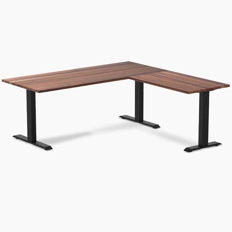 Bureau d'angle Desky Zero en bois massif