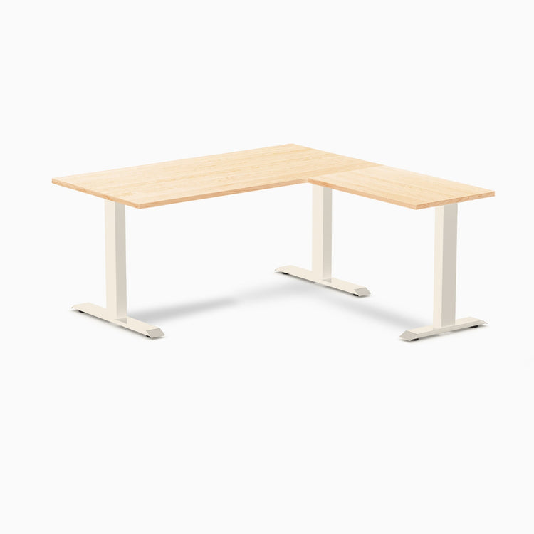 Bureau d'angle Desky Zero en bois massif