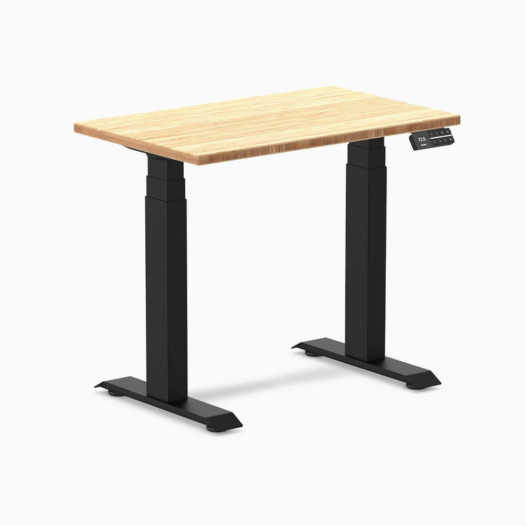Desky Dual Mini Bambus höhenverstellbarer Schreibtisch