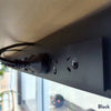 Desky geïntegreerde kabel- en stroomgoot grijs 4 stopcontacten - Desky